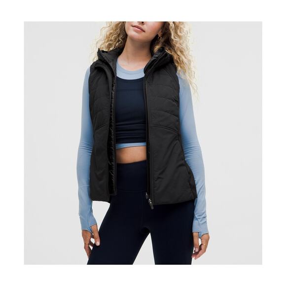 Lululemon Jackets & Blazers - Lululemon 'Another' Black Polyester Mile Vest Size 2